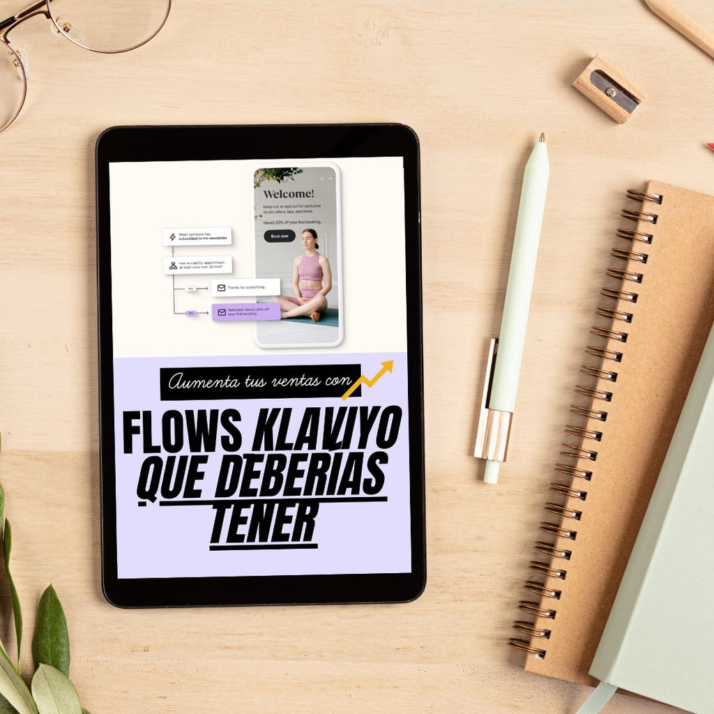 Ebook: Flows Klaviyo que deberías tener