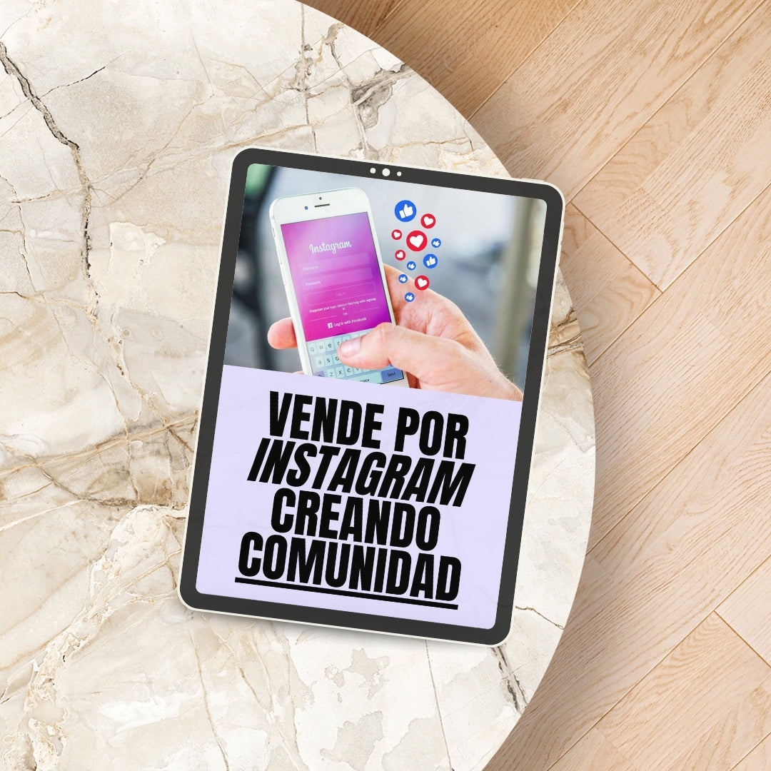 Ebook: Vende por instagram creando comunidad
